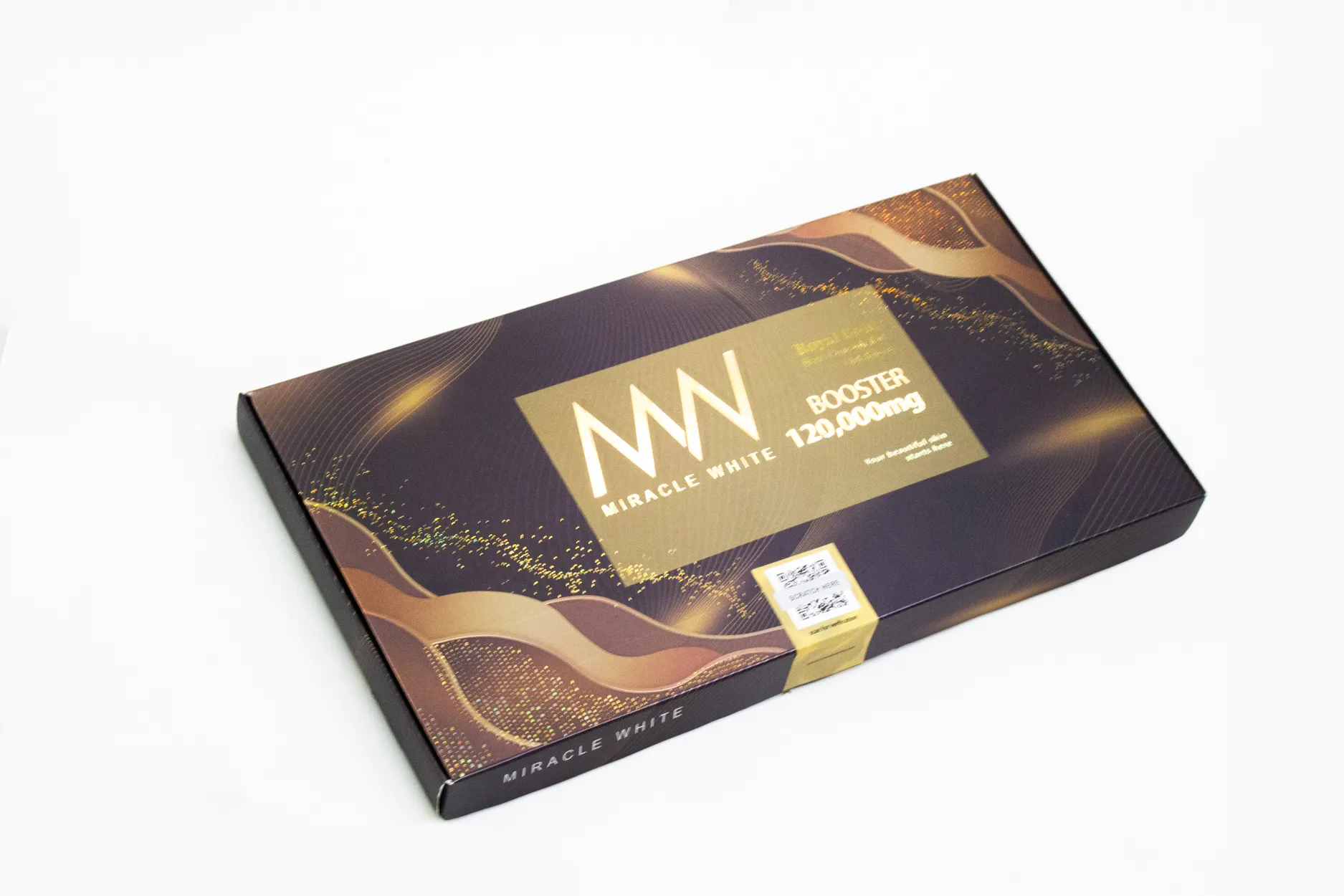 Miracle White Royal Gold 120,000 — Booster · Nano Concentrated Glutathione